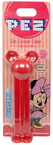 PEZ - Lip Cream Color - Serie 4 - Lip Cream Color - Minnie red