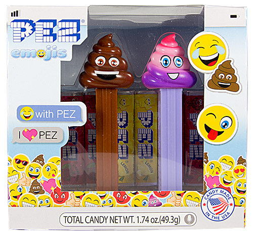 PEZ - Emoji - Emoji Twin Pack Poop & Poop - US Release