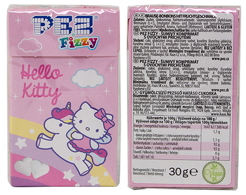 PEZ - Dextrose Packs - Hello Kitty Unicorn