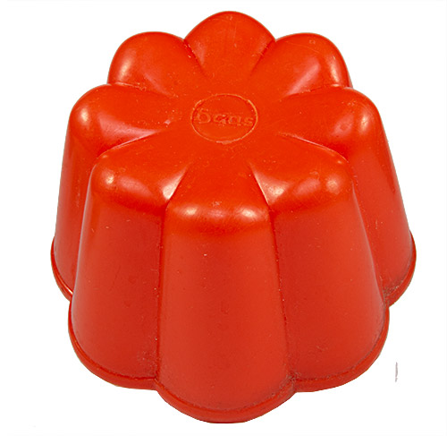 PEZ - Puddingformen - Hoch mit Haas Logo - Rot