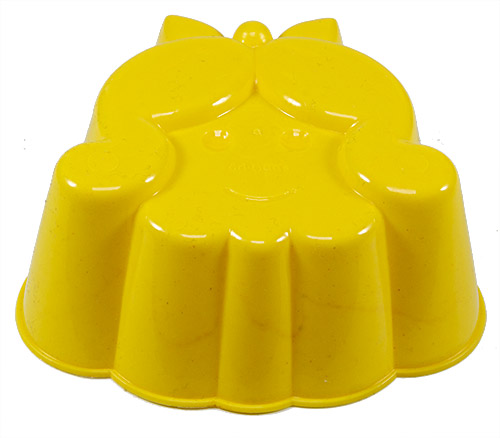 PEZ - Haas Merchandising - Puddingformen - Gesicht Mdchen - Gelb