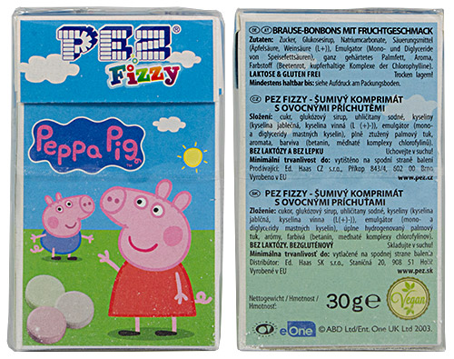 PEZ - Dextrose Packs - Peppa Pig