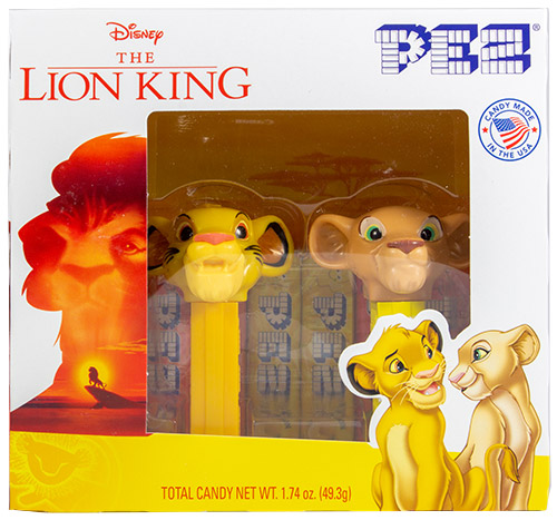 PEZ - Disney Movies - Lion King - Lion King Twin Box Simba & Nala