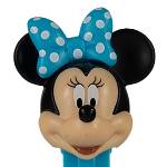 PEZ - Minnie Mouse F/K blue bow white polka dots
