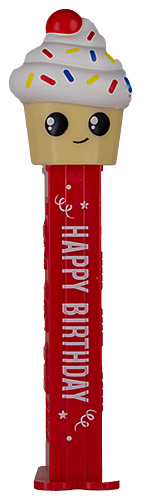 PEZ - PEZ Miscellaneous - PEZ Treats - Cupcake Happy Birthday