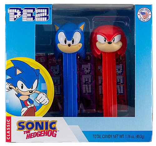 PEZ - Sonic the Hedgehog - Sonic the Hedgehog Twin Pack Sonic & Knuckles