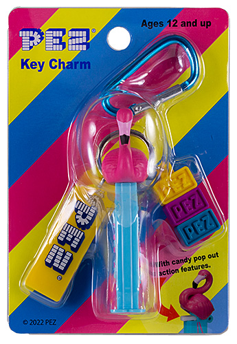 PEZ - Key Charm - PEZ Characters - Flamingo