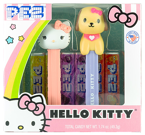 PEZ - Hello Kitty Puppy - Twin-Pack Hello Kitty & Puppy