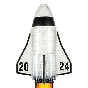 PEZ - Space Mission - Space Shuttle New Year 2024 - Crystal glitter