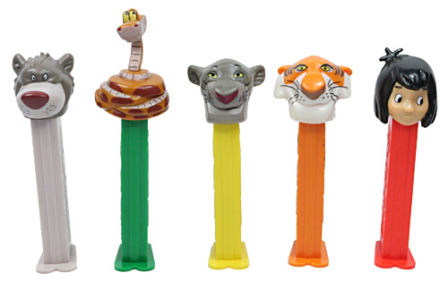 PEZ - Jungle Book - Baloo - Yellow Head, Red Snout - A