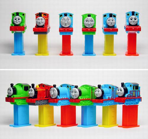 PEZ - Mini PEZ - Thomas and Friends #05 - Thomas - Blue #1
