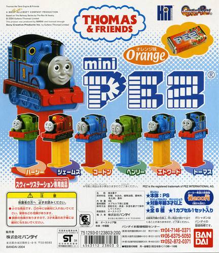 PEZ - Mini PEZ - Thomas and Friends #05 - James - Red #5