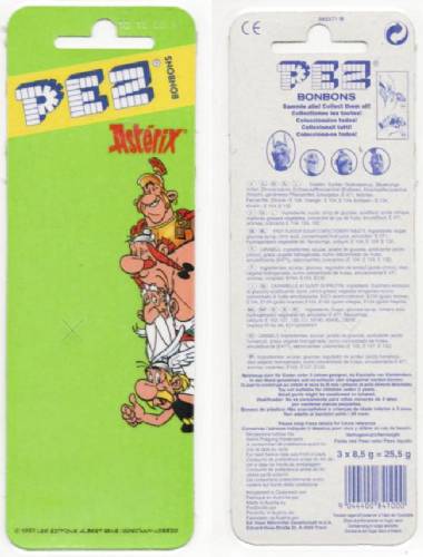 PEZ - Card MOC -Asterix - Series B - Asterix - B