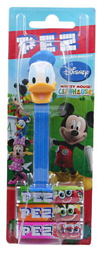 PEZ - Card MOC -Disney Classic - Mickey Mouse Clubhouse - Donald Duck - H