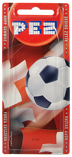 PEZ - Card MOC -Sports Promos - Soccer - World Cup 2014 - Swiss Soccer Ball