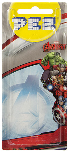 PEZ - Card MOC -Super Heroes - Super Heroes 2011 - Marvel - Thor - B