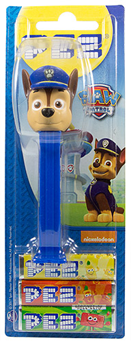 PEZ - Card MOC -Animated Movies and Series - Paw Patrol - Chase