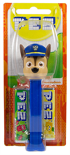 PEZ - Card MOC -Animated Movies and Series - Paw Patrol - Chase