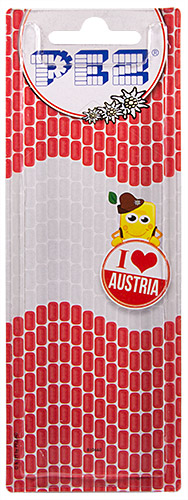 PEZ - Card MOC -Miscellaneous - I ♥ Austria - Puck I ♥ Vienna