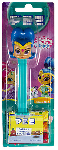 PEZ - Card MOC -Animated Movies and Series - Shimmer and Shine - Shine
