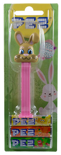 PEZ - Card MOC -Easter - Bunny - Tan - G