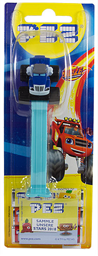 PEZ - Card MOC -Blaze and the Monster Machines - Crusher