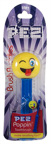 PEZ - Card MOC -Toothbrushes - Poppin' - Silly