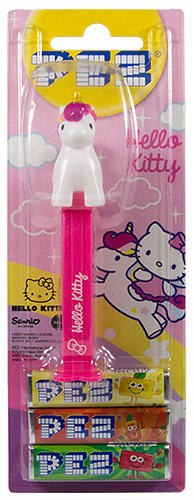 PEZ - Card MOC -Hello Kitty - Unicorn - Unicorn
