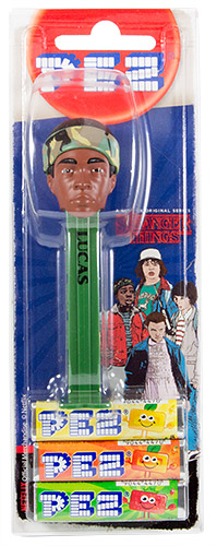 PEZ - Card MOC -Movie and Series Characters - Stranger Things - Lucas