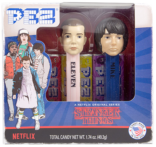 PEZ - Card MOC -Movie and Series Characters - Stranger Things - Mike