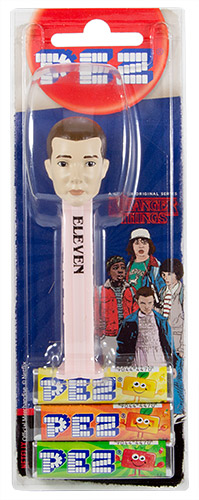 PEZ - Card MOC -Movie and Series Characters - Stranger Things - Eleven
