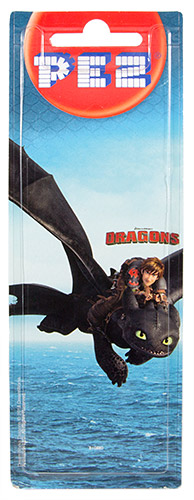 PEZ - Card MOC -How to Train Your Dragon - Toothless