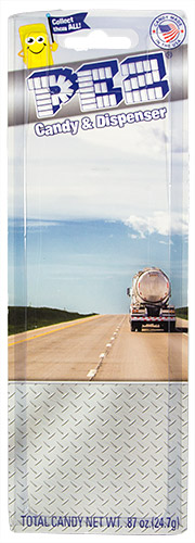 PEZ - Card MOC -Trucks - Advertising Trucks - Wawa - Tanker - Grey cab - G