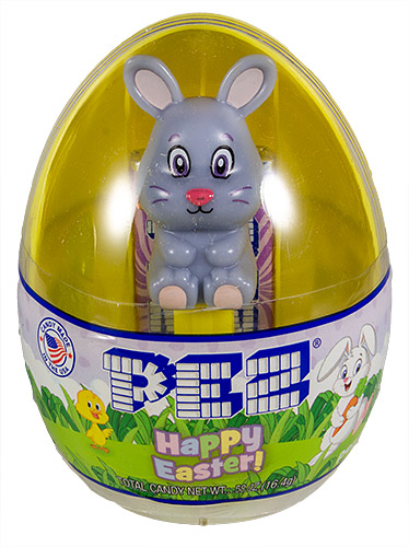 PEZ - Card MOC -Easter - Mini Gift Egg - Bunny - Mini Full Body Pink - H