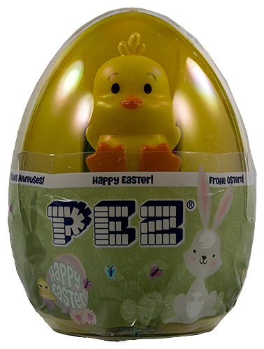 PEZ - Card MOC -Easter - Mini Gift Egg - Duck - Mini Full Body - B