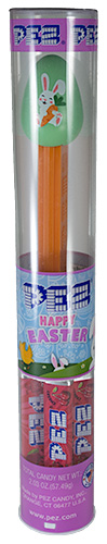 PEZ - Card MOC -Easter - Egg - rabbit with carrot