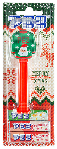 PEZ - Card MOC -PEZ Miscellaneous - Ugly Christmas Sweater