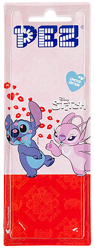 PEZ - Card MOC -Disney Movies - Stitch - Stitch - Valentines