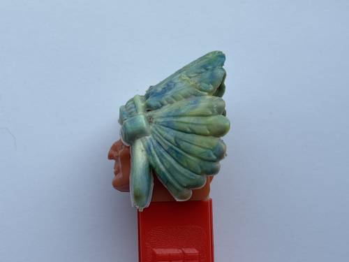 PEZ - Bi-Centennial - Indian Chief - Marbled Headdress