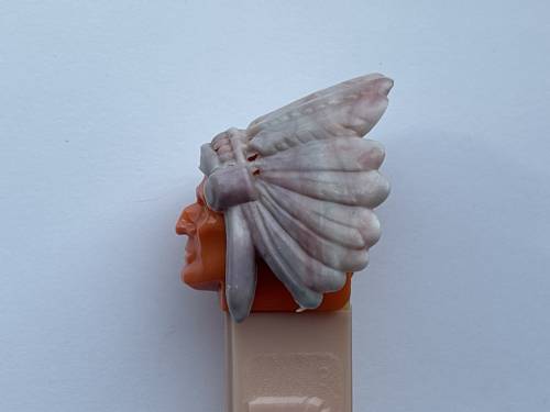 PEZ - Bi-Centennial - Indian Chief - Marbled Headdress
