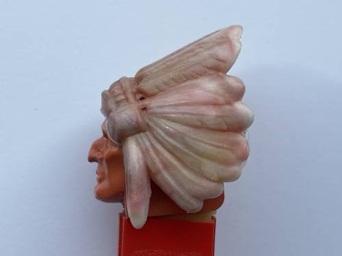 PEZ - Bi-Centennial - Indian Chief - Marbled Headdress