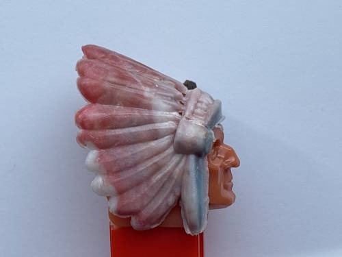 PEZ - Bi-Centennial - Indian Chief - Marbled Headdress