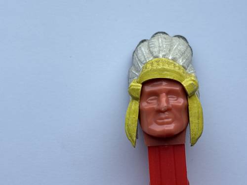 PEZ - Bi-Centennial - Indian Chief - White Headdress