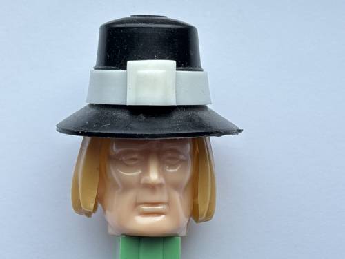 PEZ - Bi-Centennial - Pilgrim - Light Face, White Hatband