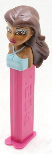 PEZ - Animated Movies and Series - Bratz - Sasha - Brown Eyes
