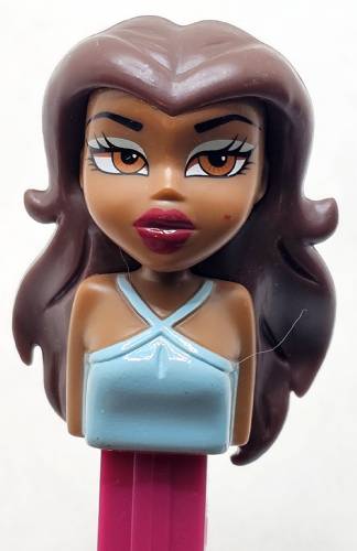 PEZ - Animated Movies and Series - Bratz - Sasha - Brown Eyes