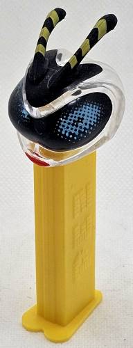 PEZ - Bugz - Crystal Collection - Bee - Clear Crystal Head
