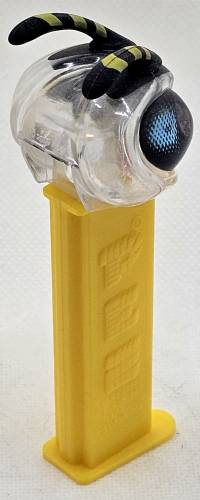 PEZ - Bugz - Crystal Collection - Bee - Clear Crystal Head