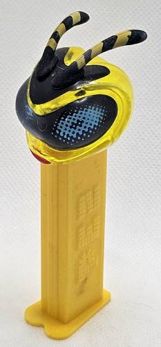PEZ - Bugz - Crystal Collection - Bee - Yellow Crystal Head