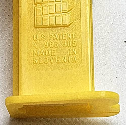 PEZ - Bugz - Crystal Collection - Bee - Yellow Crystal Head